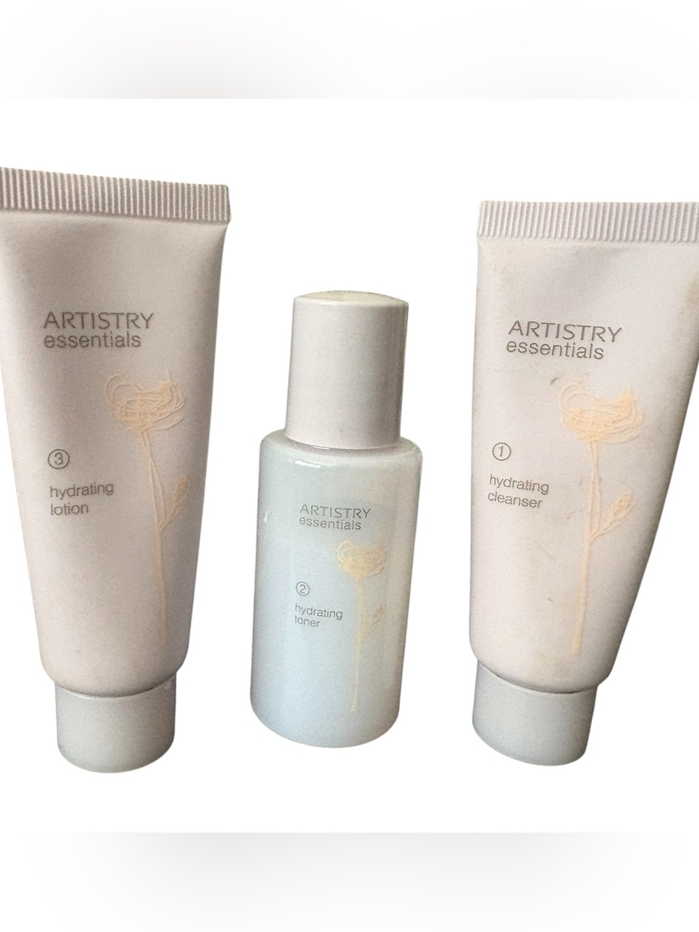 Artistry Essentials Hydrating lotion 20ml/0.67fl oz, cleanser & toner 30ml